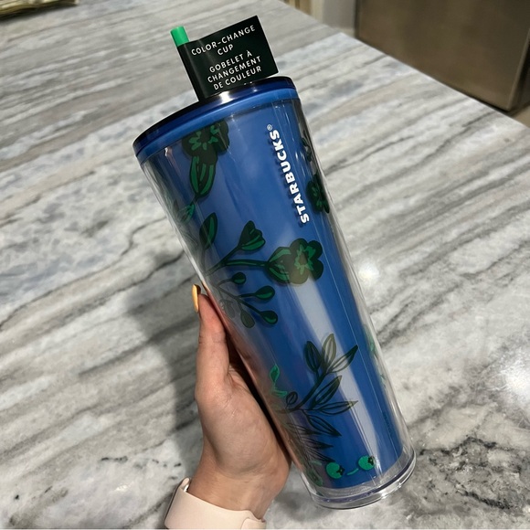 Starbucks Blue Berry Corsage Venti 24oz Tumbler - Picture 1 of 5